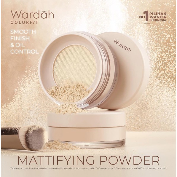 Wardah Colorfit Mattifying Powder 15gr