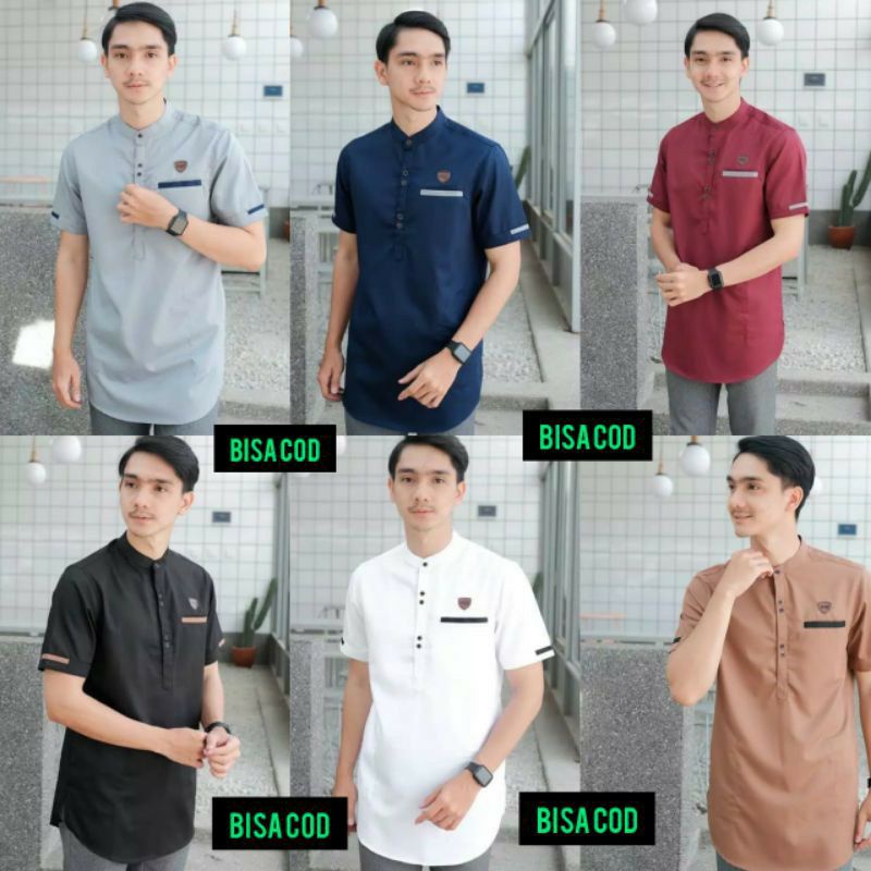 kurta dewasa premium bahan polimikro ready siap kirim