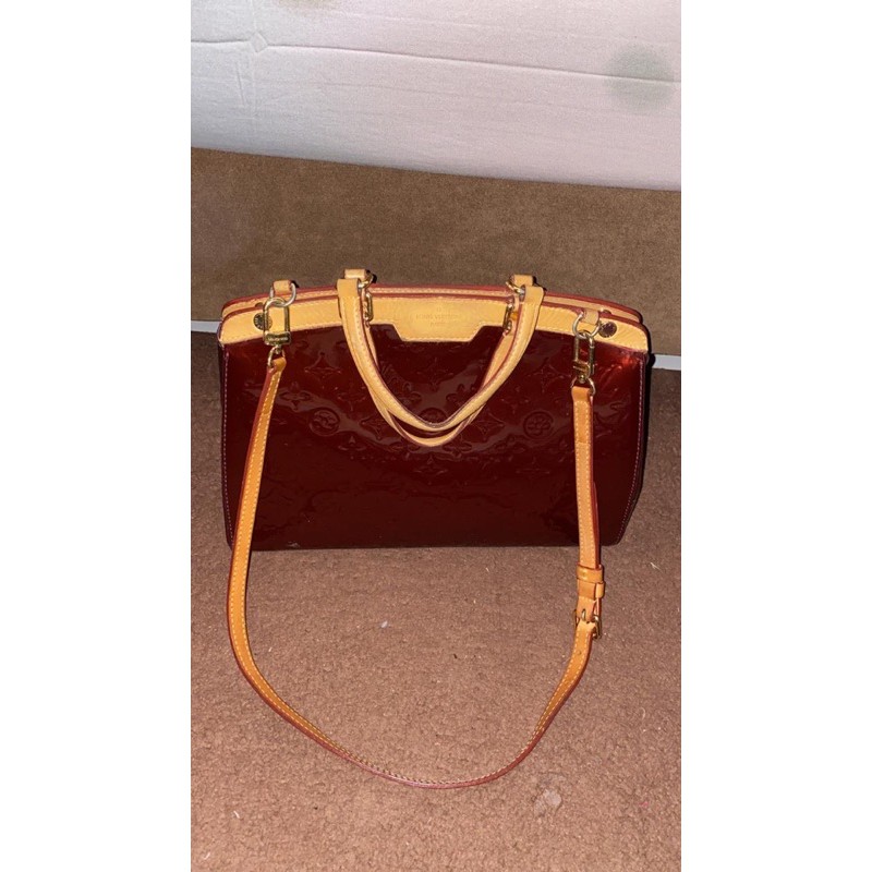 Preloved Tas LV Indian Monogram Vernis (AUTHENTIC BAG)