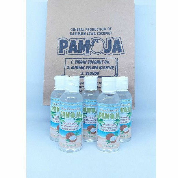 

VCO Pamoja / Virgin Coconut Oil / minyak kelapa murni asli Karimunjawa 60ml