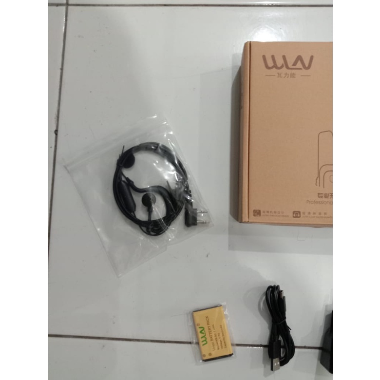 HT WLN KD C1 Loreng Putih Desert KD-C1 UHF Two Way Radio Handy Talky Single Band WLAN