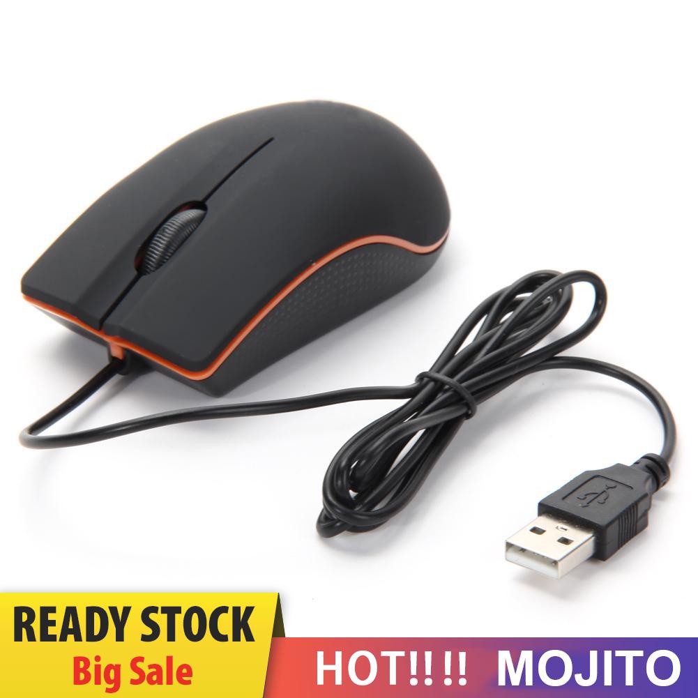 MOJITO USB 3D Wired Optical Mini Mouse Mice For PC Laptop Computers