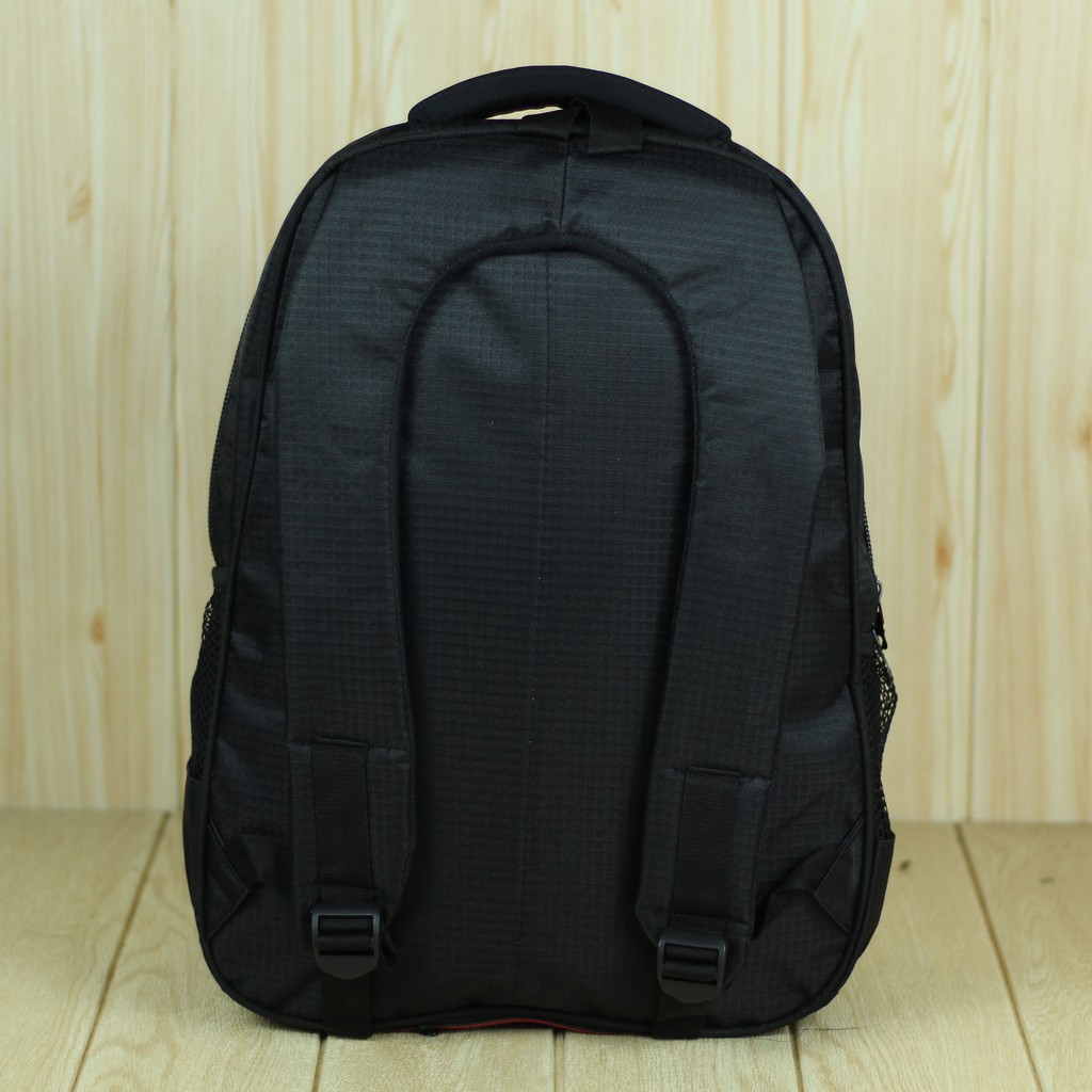 Tas Ransel Polo Alfito Scotlet Titik Hitam Hitam Back Pack Laki Laki Trendy Stylish Bekualitas Keren