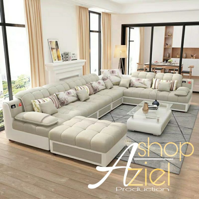 Sofa U Living / Sofa Minimalis / Sofa Keluarga / Sofa Minimalis / Sofa Modern / Kursi Tamu