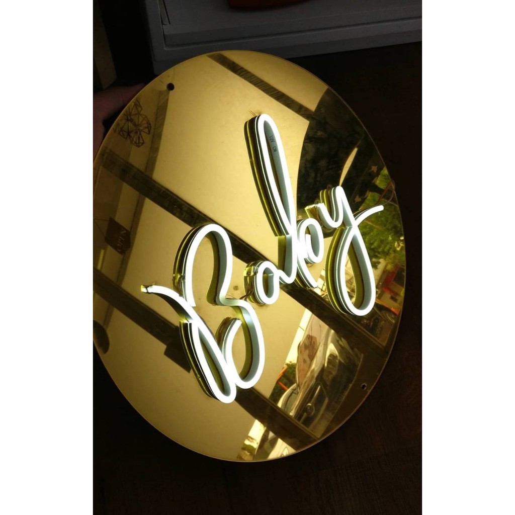 NEON LED TULISAN BABY/BABYSHOWER