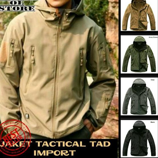 ✼ Jaket TAD Army Tactical Anti Air Free Logo Indonesia Garuda Jaket Bravo ❁