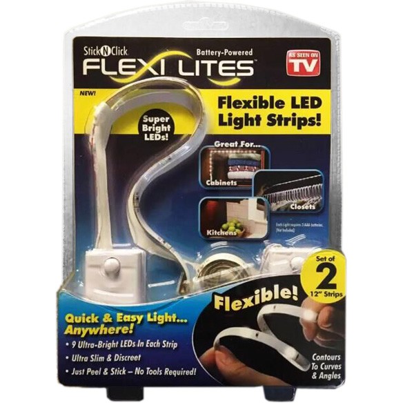 Flexi Lites Creative Touch Light Band Super Bright LED - lampu tempel