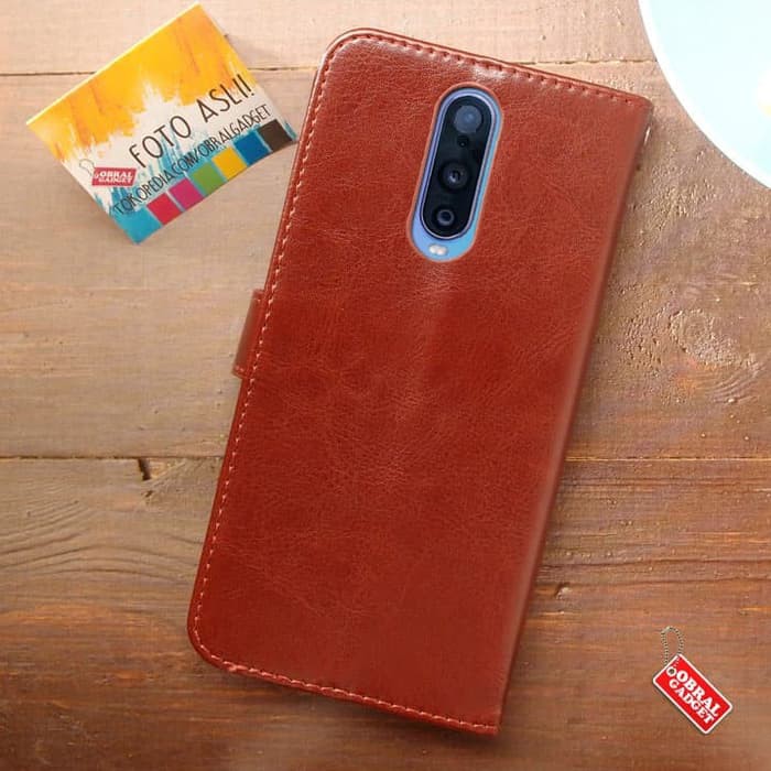 Wallet Leather Flip Case Oppo R17 Pro Flipcase Cover Flipcover Casing