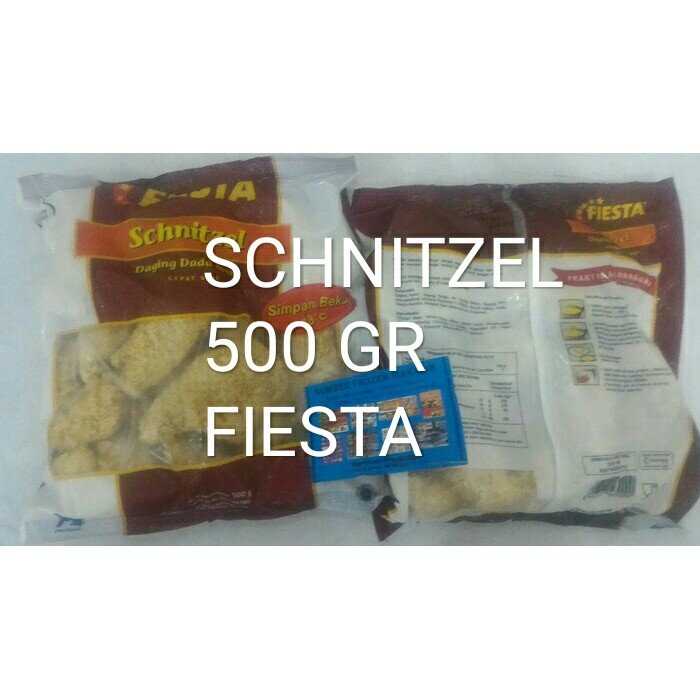 

schnitzel daging dada ayam 500 gram fiesta