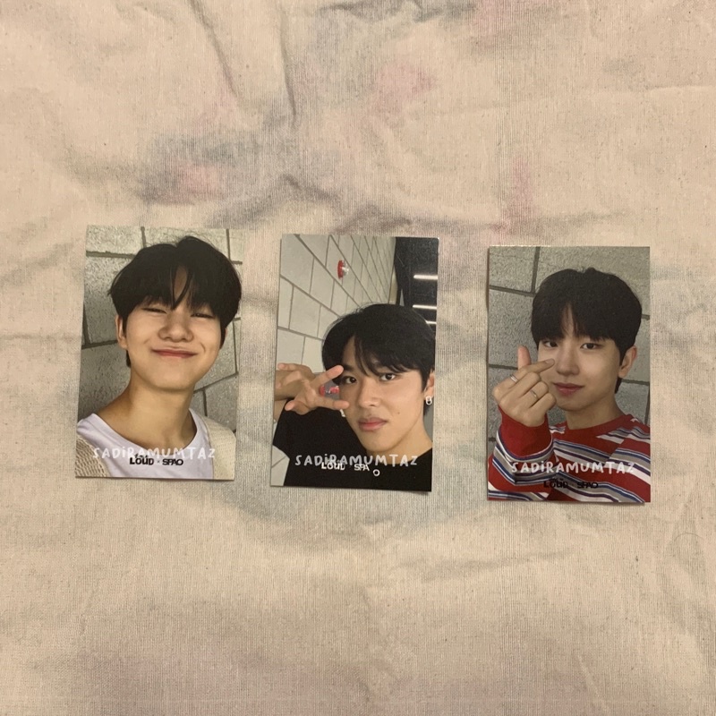 (ready stock) photocard pc loud x spao