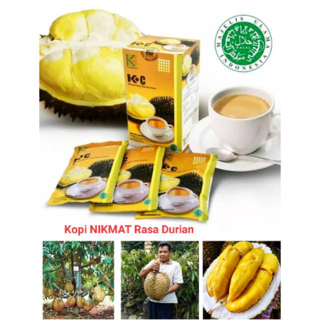 

kopi nikmat rasa durian coffee aroma durian - kopi duren enak harum sedap dilidah minuman durian