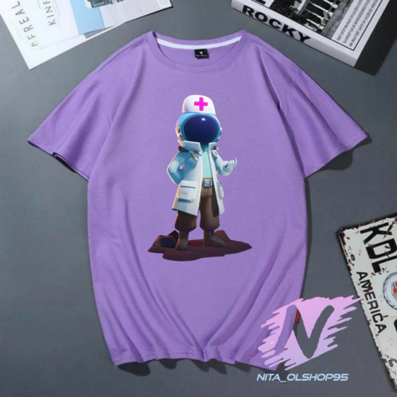 kaos anak among 3d super sus karakter