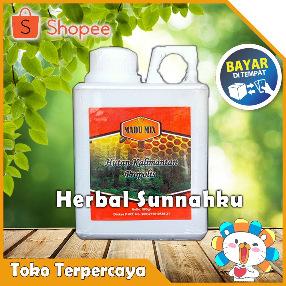 

MADU MIX Hutan Kalimantan Propolis 500gr