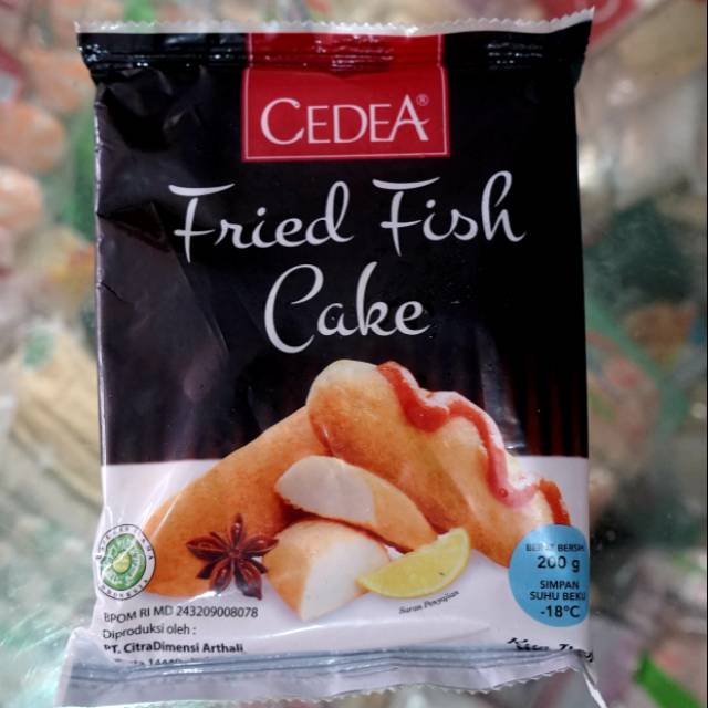 

CEDEA Fried fish cake 200gr