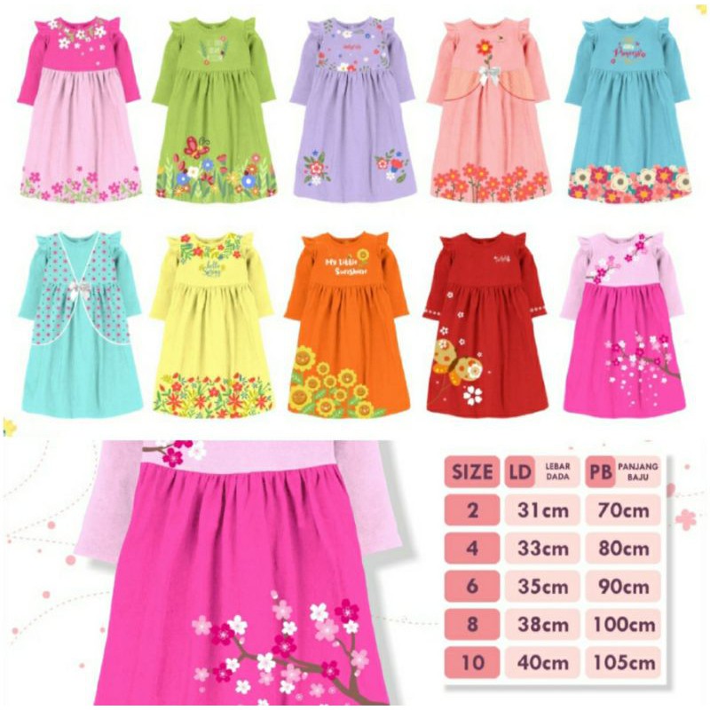 Gamis Flower Princess Jellyfish