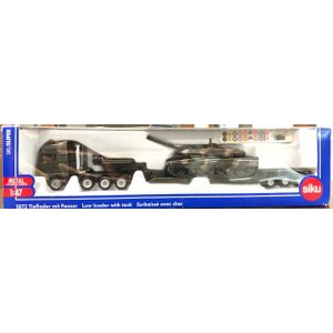 Jual Diecast Truck Transporter Militer Tank Leopard   siku Limited