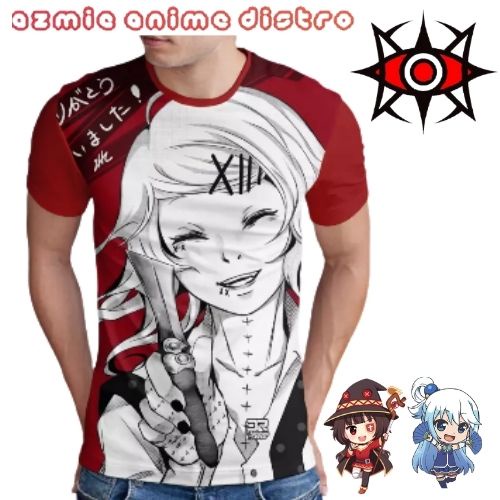 kaos printing anime Tokyo Ghoul Juuzou Suzuya 1