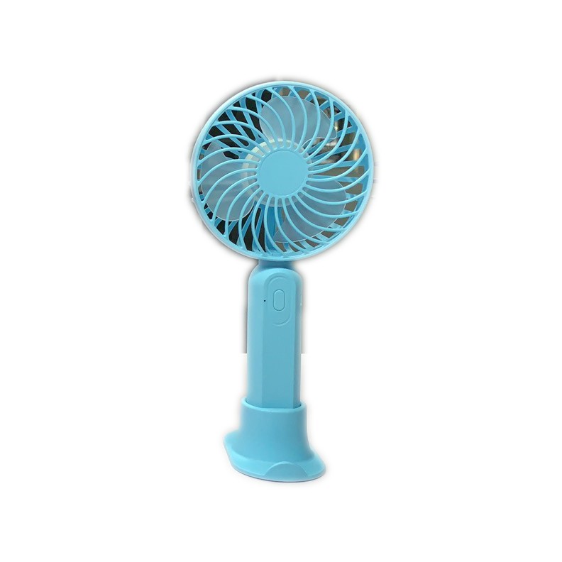 Kipas Angin meja / kipas angin Tangan / kipas angin mini / kipas angin genggam-Blue