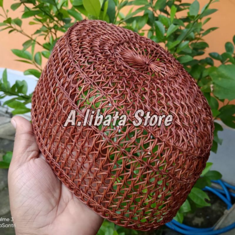 Peci Rotan Coklat