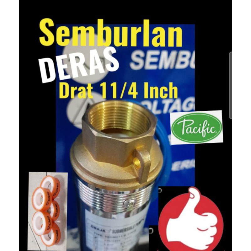 Pompa satelit 3inch 0.75hp submersible dabavon 60 meter