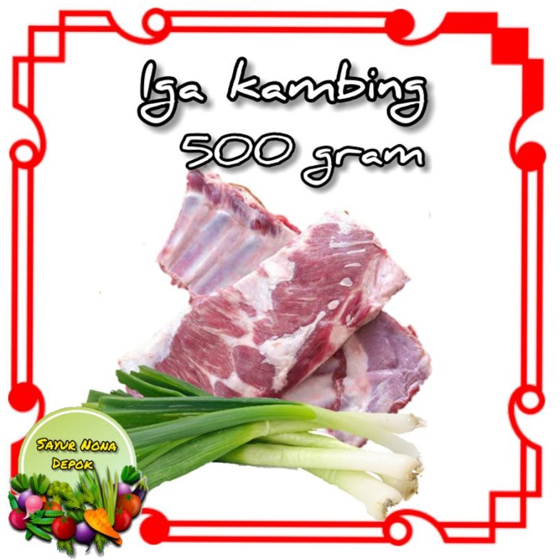 

iga kambing segar 500 gram