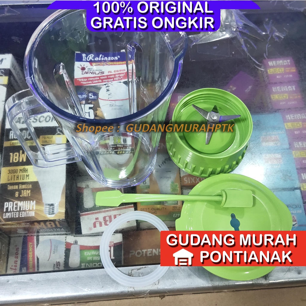 Blender Spare Part Miyako atau National Set atau pisah Bagian Basah