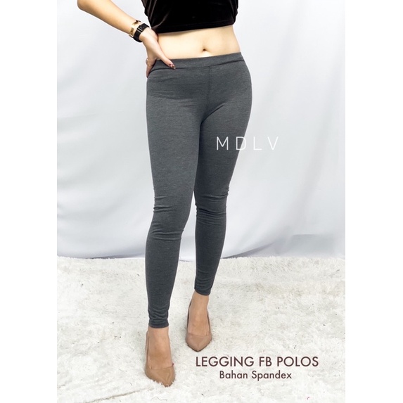 MDLV ~ LEGGING POLOS FREESIZE (FB) // LEGGING CEWEK GOODQUALITY // FASHION WANITA