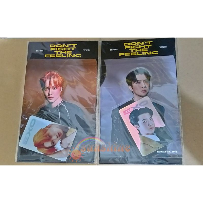 PC PHOTOCARD HOLO STANDEE SEALED EXO DFTF KAI SEHUN