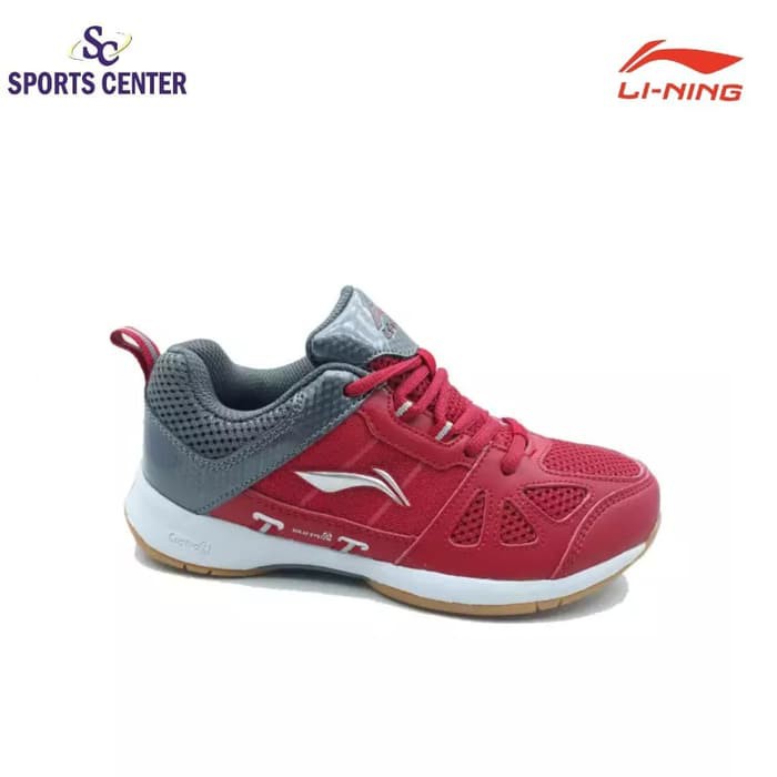NEW  Sepatu Badminton Lining Icon G3 AYTN067 / AYTN 067 Red Grey