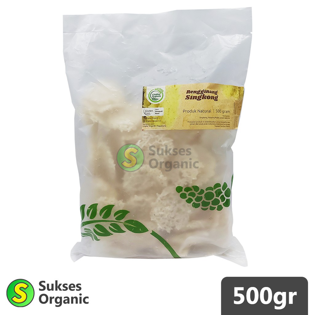 

Rengginang Singkong Lingkar Organik 500gr Gluten Free