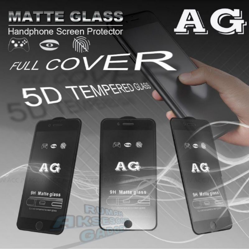 TEMPERED GLASS TG full AG matte Anti glare Xiaomi Redmi 9 9A 9C 9T Redmi 8 8A pro note 5 pro note 8 note 9 pro note 10 pro Poco M3 note 7 poco F3 X3 7 7A 6A 5A 5+ note 5a 4X 5 6 10 4A 10A S2 note 11 4G 5G F4 2022 10C C40 A1 M4 Pro M5 12C 12