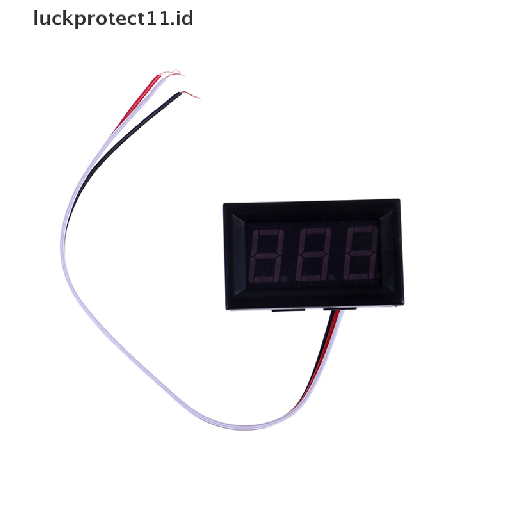 // Hg &amp; ID// DC 0-30V 3kabel LED digital display panel volt meter voltmeter voltmeter Mobil motor