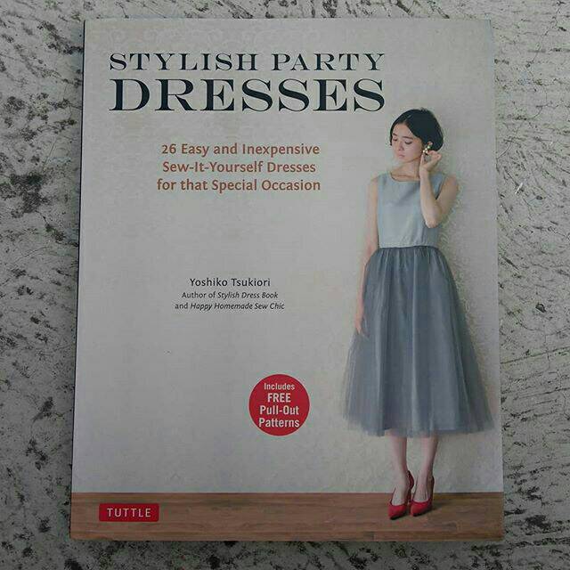 BUKU JAHIT JEPANG STYLISH PARTY DRESS