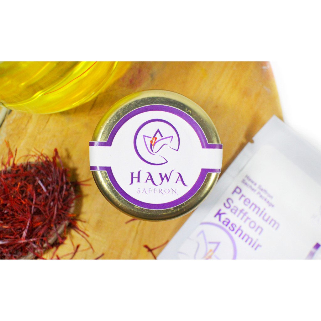 

Saffron Premium Kashmir by Hawa Saffron - Kemasan 0,5 gram