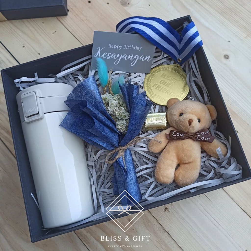 

Blissbox Blue's Clues (Hampers/Gift Box /Kado UlTah/Kado Wisuda/Kado Anniversary/Souvenir)