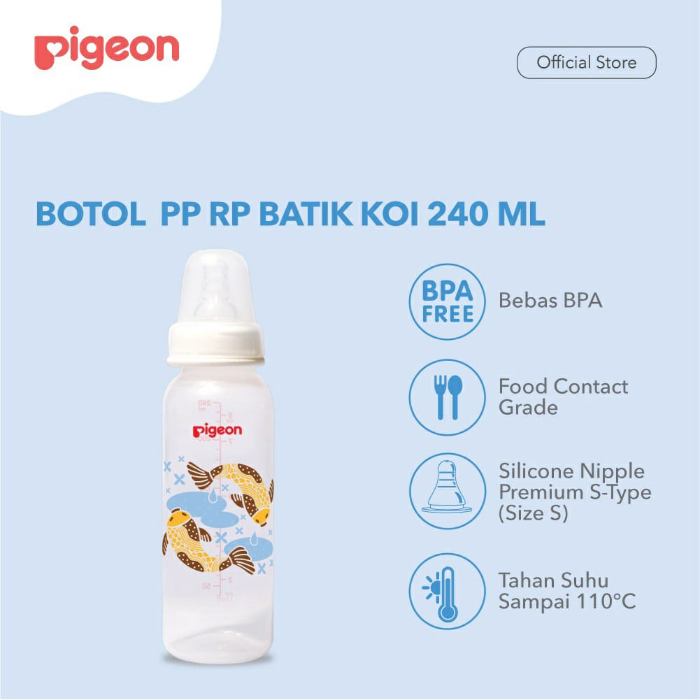 Pigeon Botol Susu PP Wide Neck 160ml dan 240ml