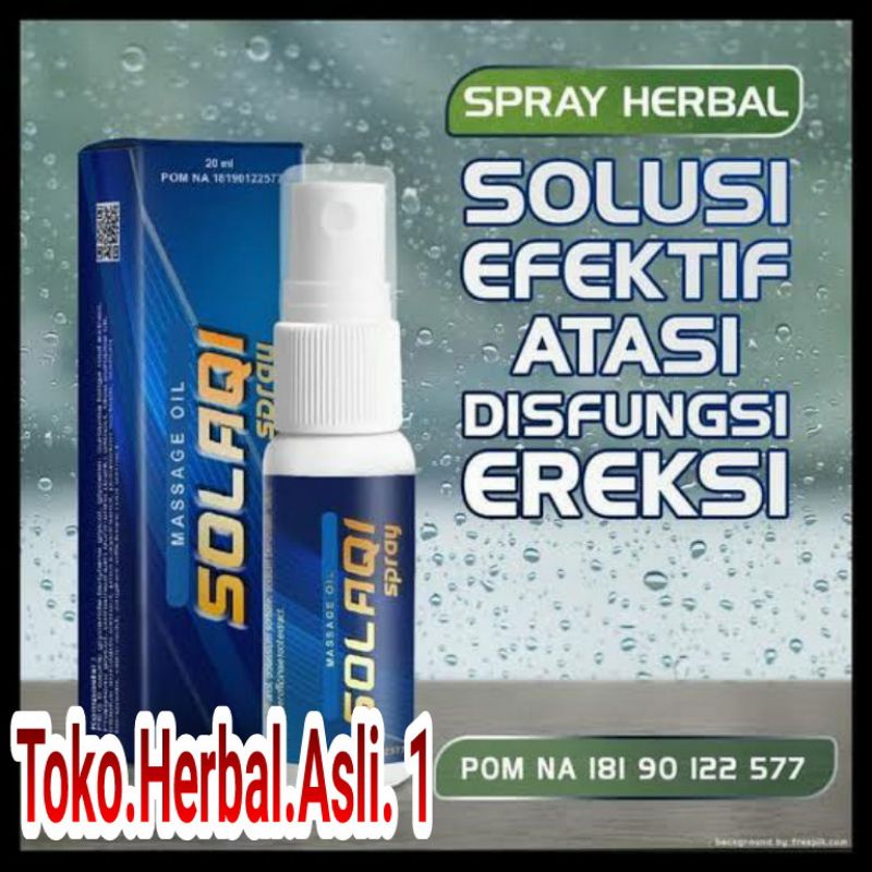 SOLAQI SPRAY Obat Ku-at Pria Original 100%, Jaminan Uang Kembali.