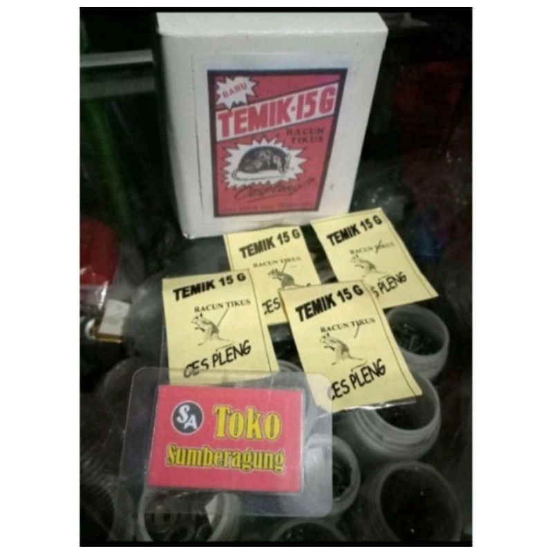 RACUN TIKUS TEMIK-15G CESPLENG TEMIK-15G RACUN TIKUS TEMIK Temix Timek Timex