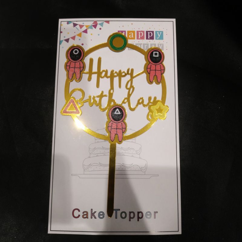 Topper cake Squid Game MJ5002