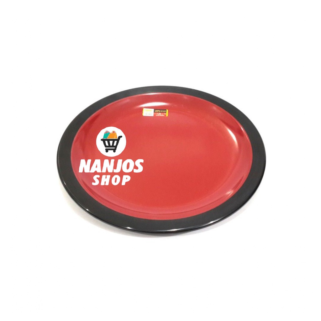 Golden Dragon Piring Makan Makan Nasi Mie Goreng Melamin 10 Inci P10A5