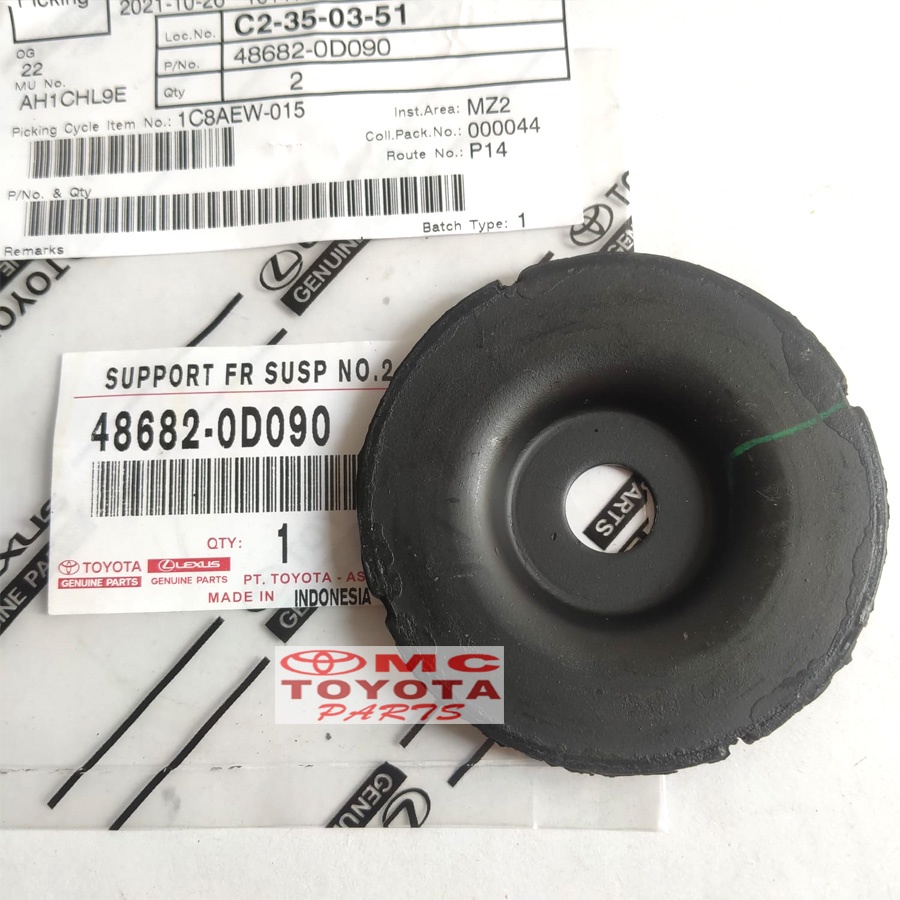 Tatakan Support Shockbreker Depan Yaris Vios Etios 48682-0D090