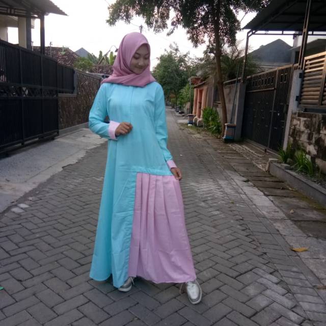 AMIRAH DRESS WARNA MONASYARI BY ME COLLECTION