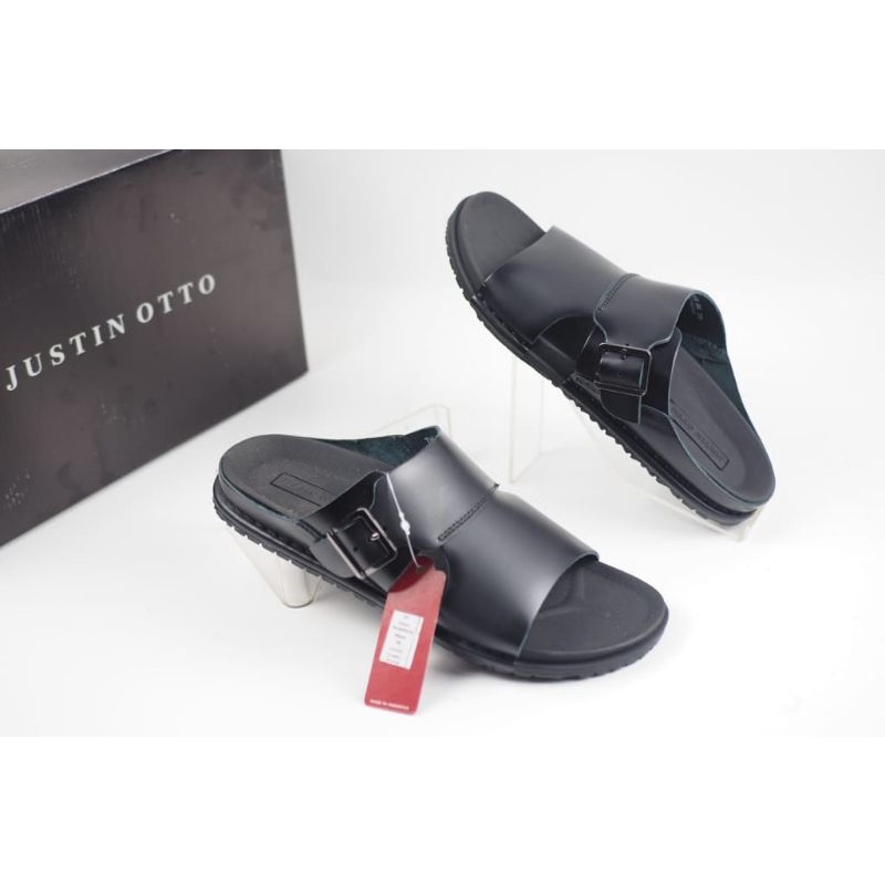 SENDAL PRIA KULIT ASLI JUSTIN OTTO THUNDER 04 TERBARU
