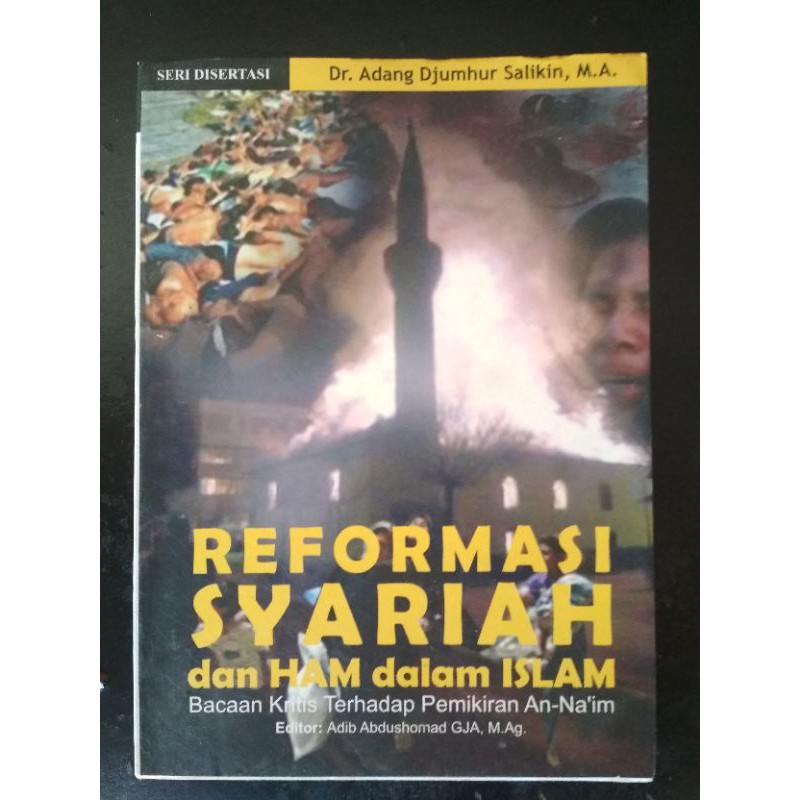

buku seri desertasi reformasi syariah dan ham dalam islam