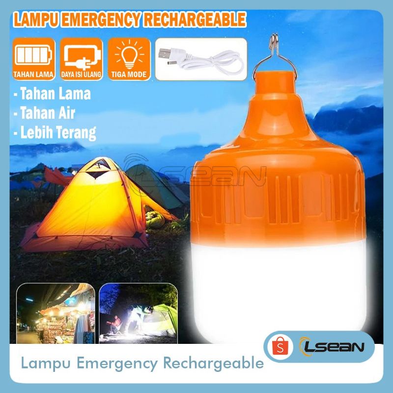 LAMPU EMERGENCY RECHARGEABLE/ LAMPU CAMPING /LAMPU DARURAT