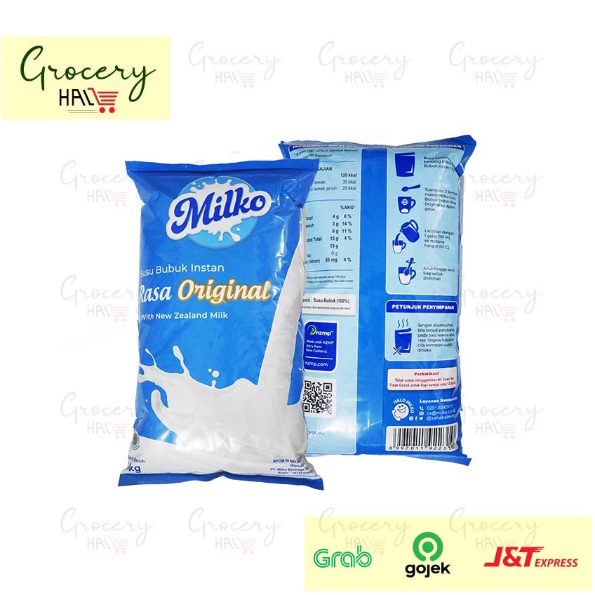 

MILKO SUSU BUBUK FULL CREAM 1KG - SUSU BUBUK NZMP