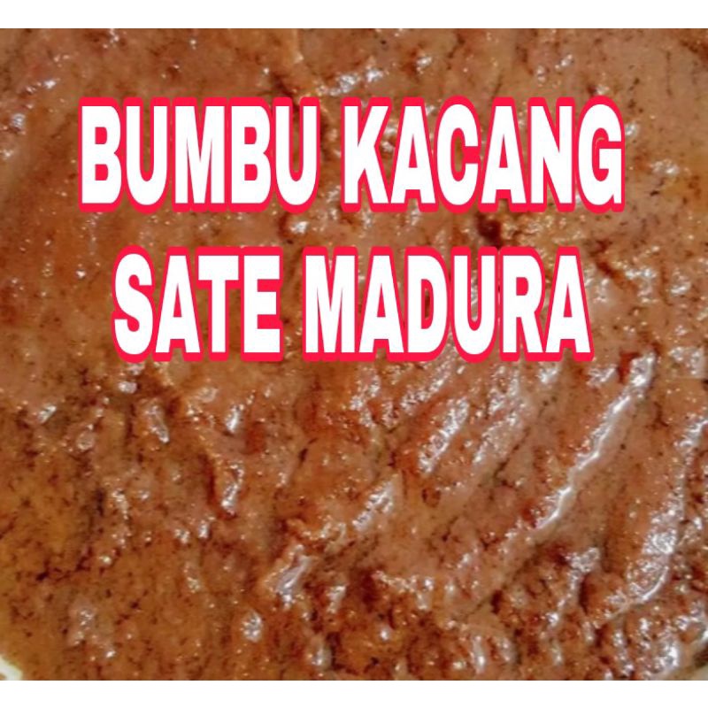 

BUMBU KACANG SATE MADURA ENAK ISI 0,5 KG, PENGIRIMAN JABODETABEK