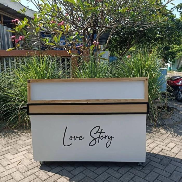 Nay Bar | Meja Bar Cafe/Meja Bar Custom/Meja Coffee / Meja Kafe / Meja Kasir ( Harga Per meter )