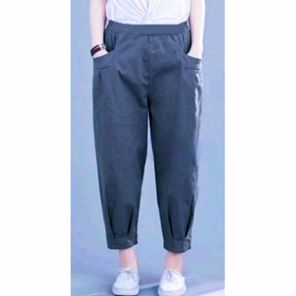 Uniqlo Pant Korean Celana Wanita BaggyPant Style Haruka Harem