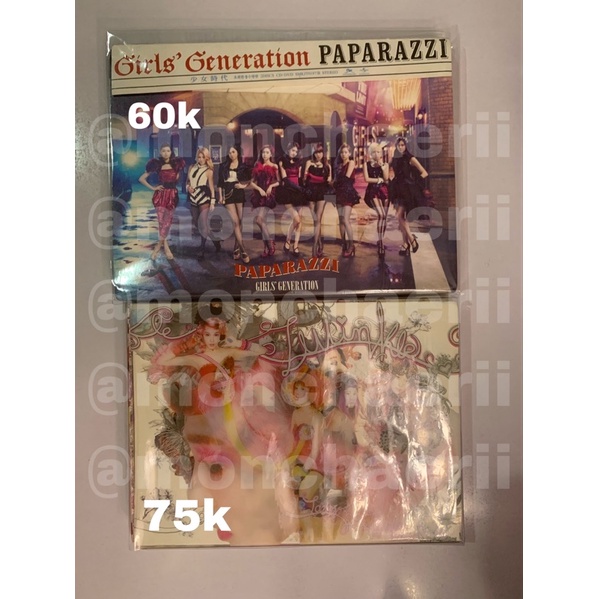 Album SNSD , TTS Twinkle, Girls Generation Paparazzi